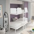 Bunk bed in wall Forma